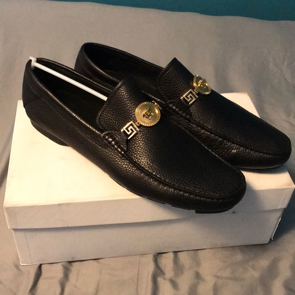 Versace Shoes | Greca Medusa Loafers 